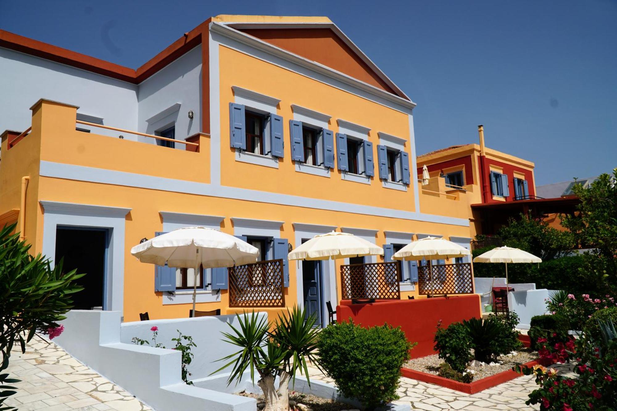 Taxiarchis Aparthotel Đảo Sými Ngoại thất bức ảnh